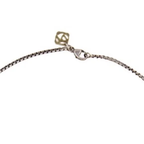 DAVID YURMAN TWO-TONE 14K YELLOW GOLD & STERLING STAR OF DAVID PENDANT NECKLACE - Picture 8 of 8
